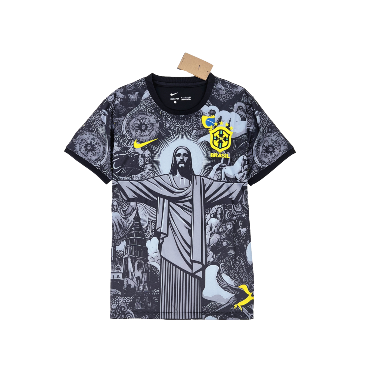 Camiseta Brasil Edición Especial Cristo Redentor 2024/2025